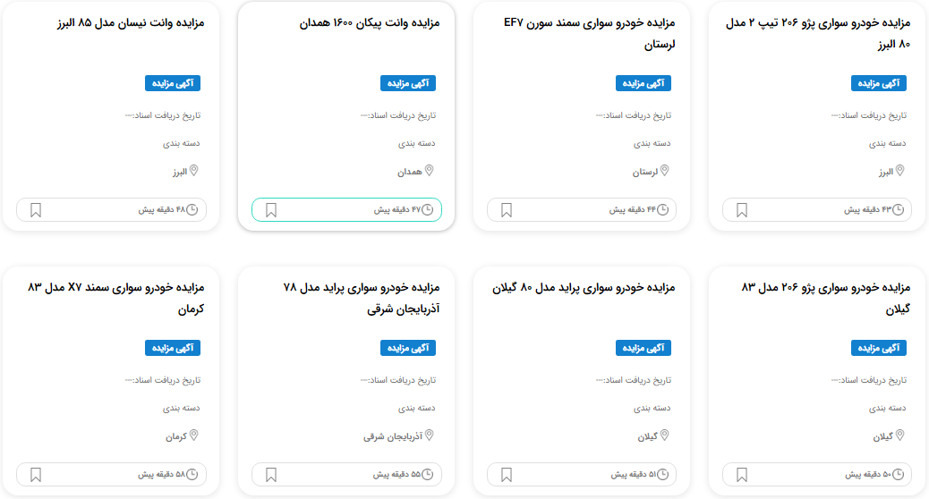 مزایده نیروی هوایی ارتش