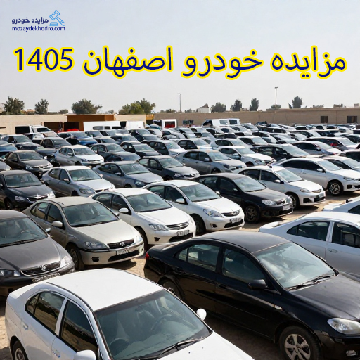 مزایده خودرو اصفهان 1405