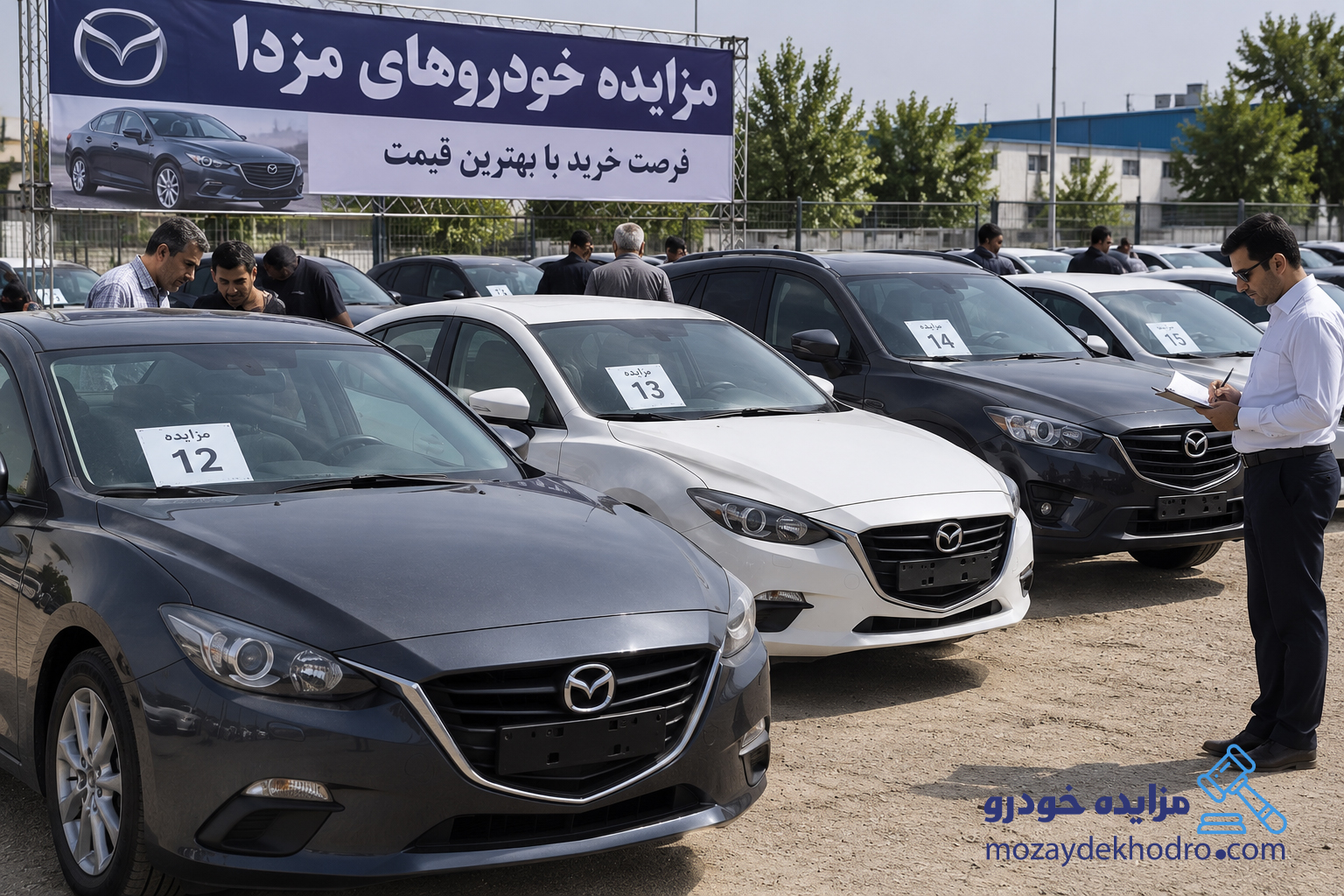مزایده خودرو مزدا؛ راهنمای جامع خرید خودروهای مزدا از مزایده با بهترین قیمت