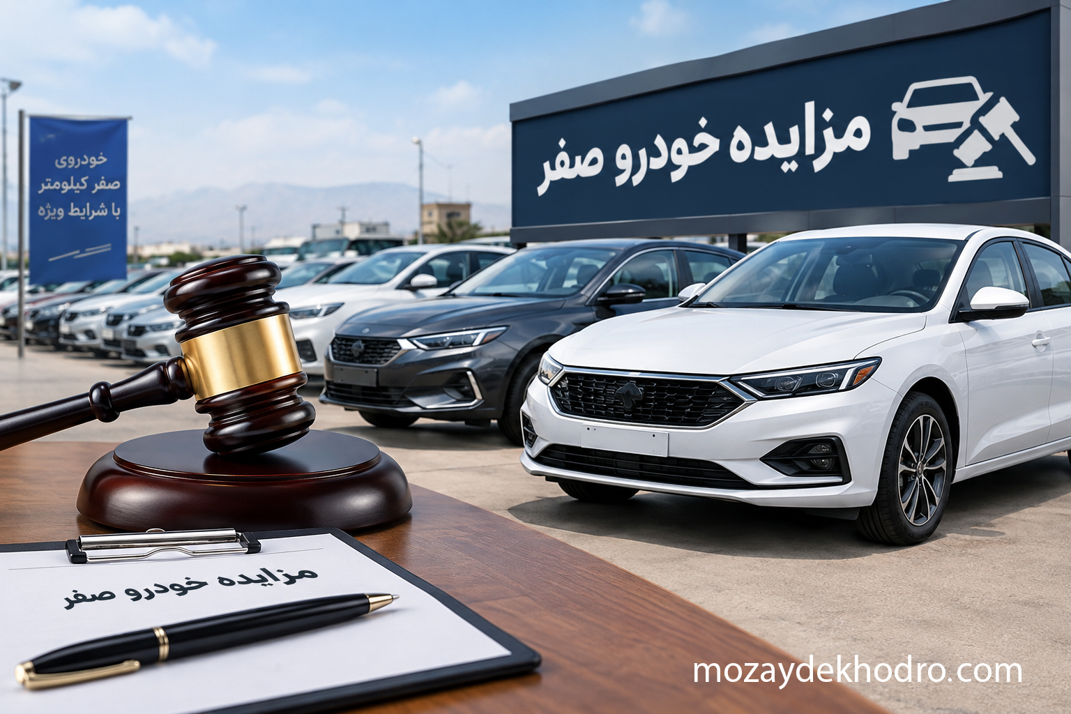 مزایده خودرو صفر؛ راهنمای خرید خودروی صفر کیلومتر با قیمت مناسب